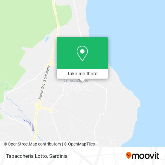 Tabaccheria Lotto map
