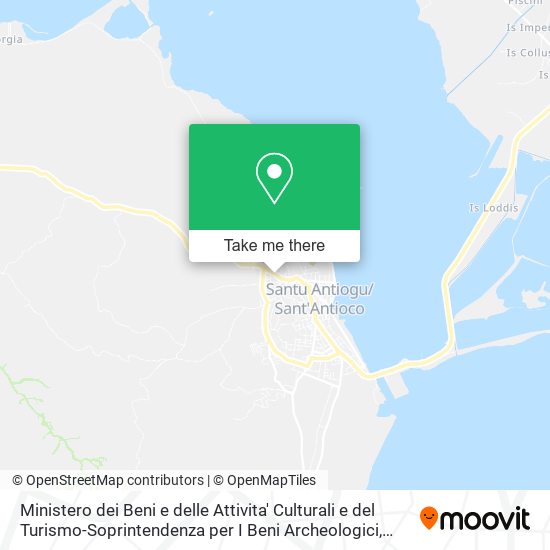 Ministero dei Beni e delle Attivita' Culturali e del Turismo-Soprintendenza per I Beni Archeologici map