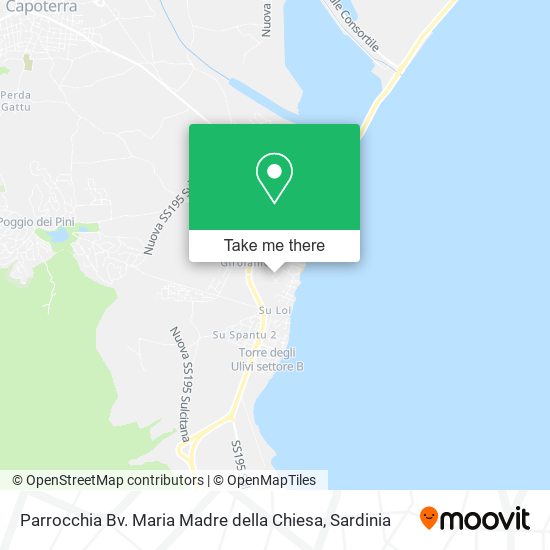 Parrocchia Bv. Maria Madre della Chiesa map