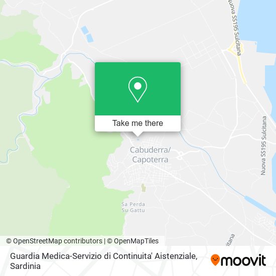 Guardia Medica-Servizio di Continuita' Aistenziale map