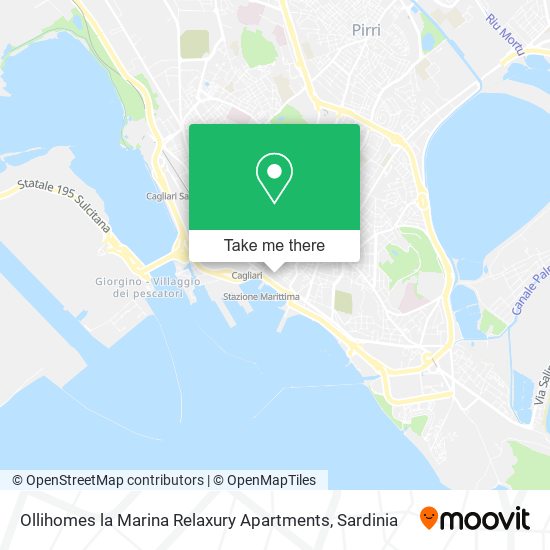 Ollihomes la Marina Relaxury Apartments map