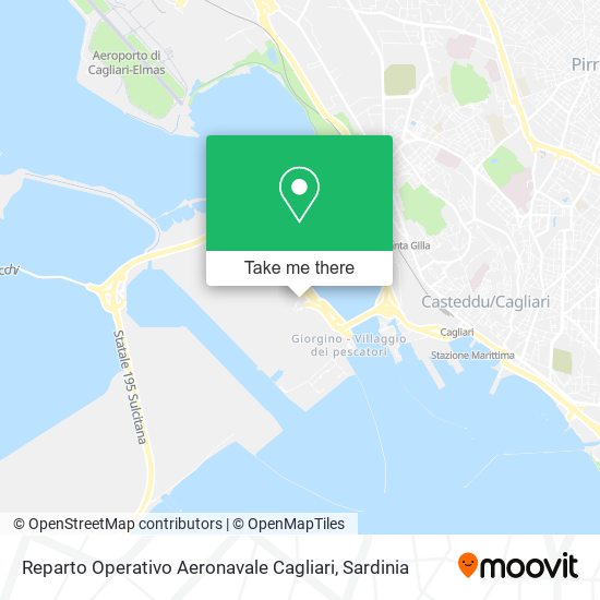 Reparto Operativo Aeronavale Cagliari map