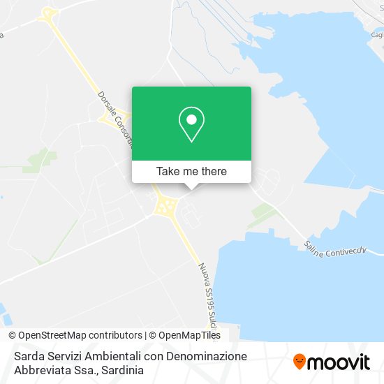 Sarda Servizi Ambientali con Denominazione Abbreviata Ssa. map