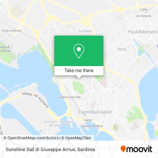 Sunshine Sail di Giuseppe Arrius map