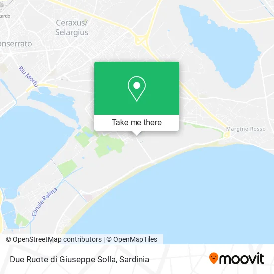 Due Ruote di Giuseppe Solla map