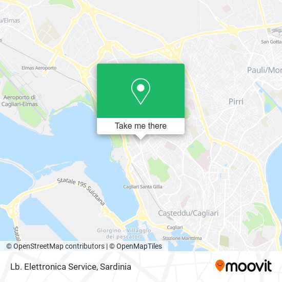 Lb. Elettronica Service map