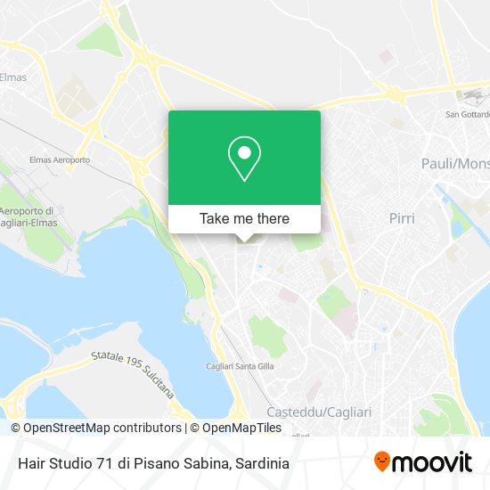 Hair Studio 71 di Pisano Sabina map