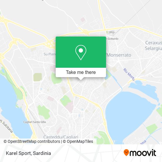 Karel Sport map