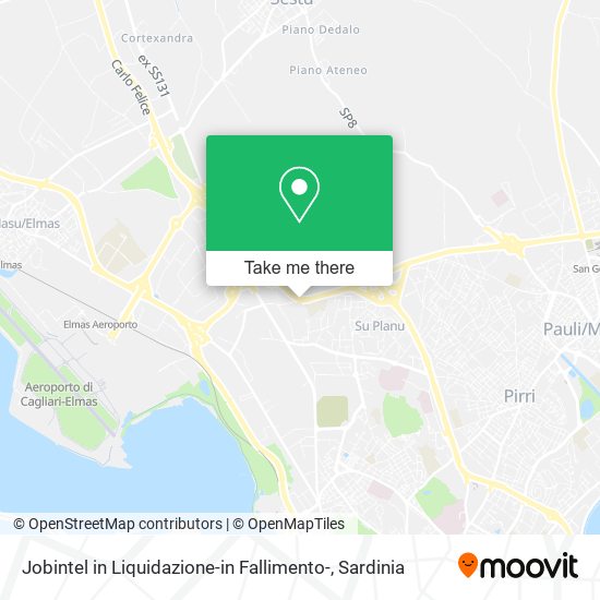 Jobintel in Liquidazione-in Fallimento- map