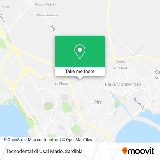 Tecnodental di Usai Mario map