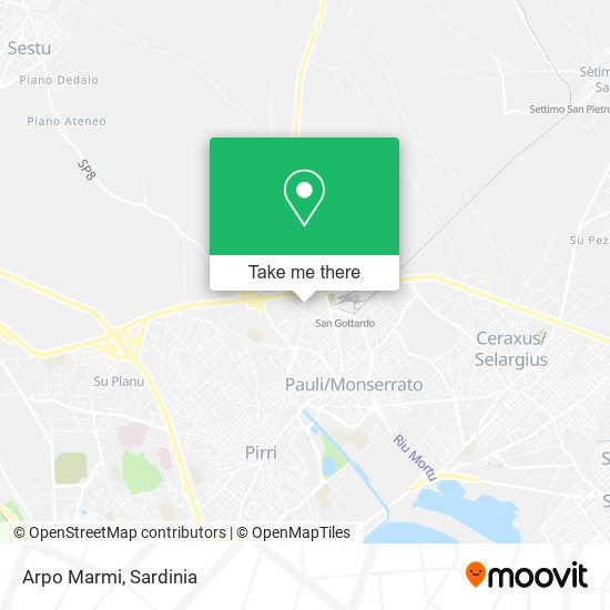Arpo Marmi map