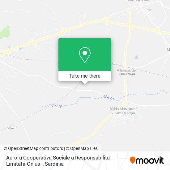 Aurora Cooperativa Sociale a Responsabilita' Limitata-Onlus . map