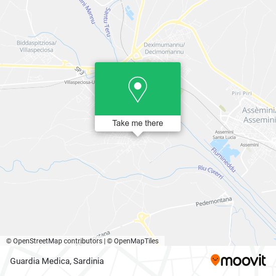 Guardia Medica map
