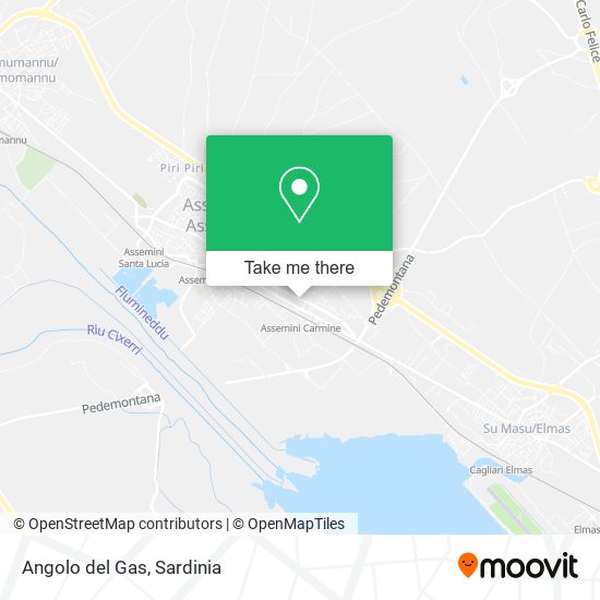 Angolo del Gas map