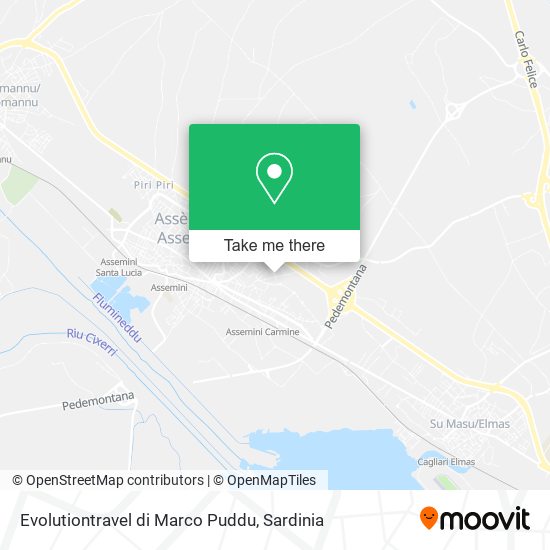 Evolutiontravel di Marco Puddu map