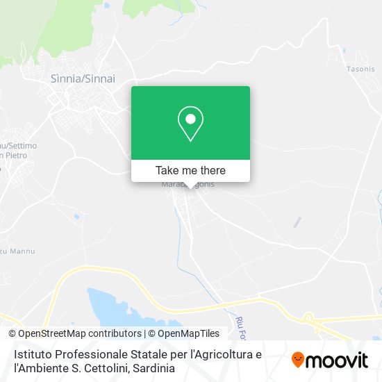 Istituto Professionale Statale per l'Agricoltura e l'Ambiente S. Cettolini map