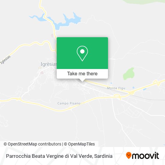 Parrocchia Beata Vergine di Val Verde map