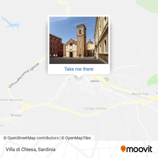 Villa di Chiesa map