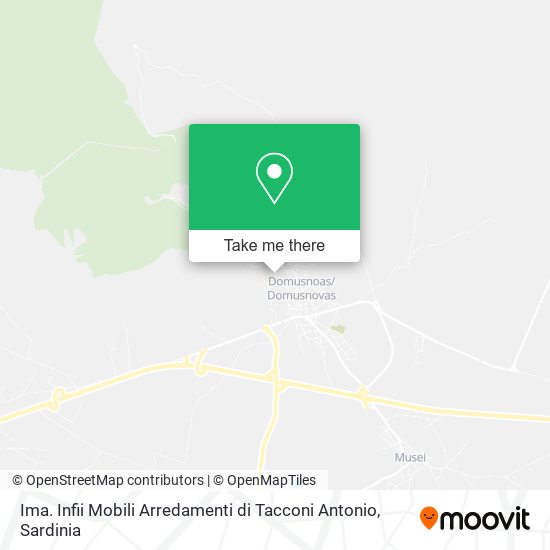 Ima. Infii Mobili Arredamenti di Tacconi Antonio map