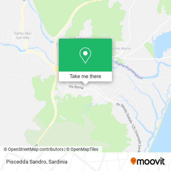 Piscedda Sandro map