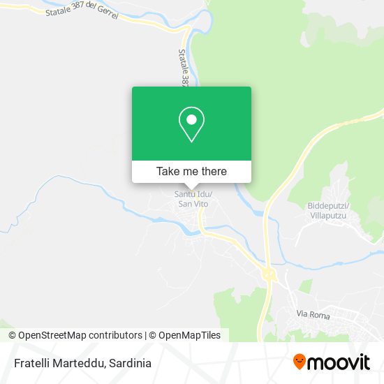 Fratelli Marteddu map