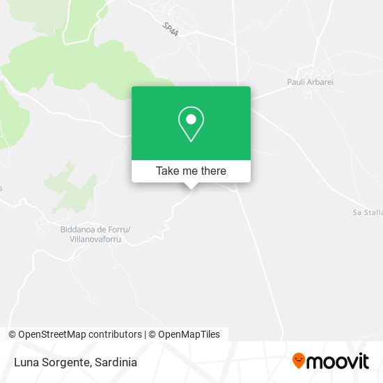 Luna Sorgente map