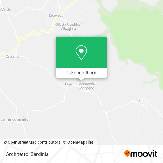 Architetto map