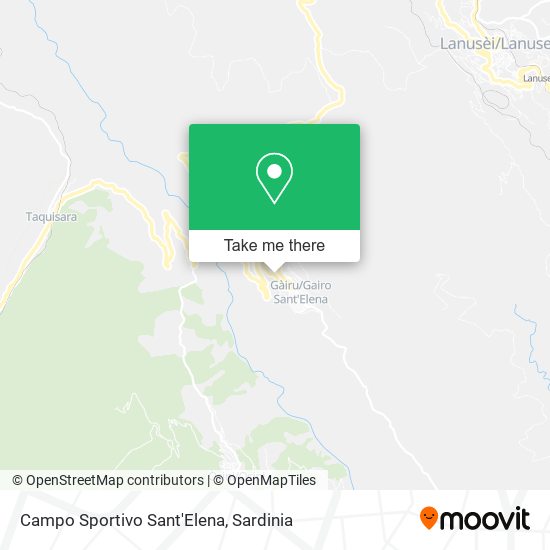 Campo Sportivo Sant'Elena map