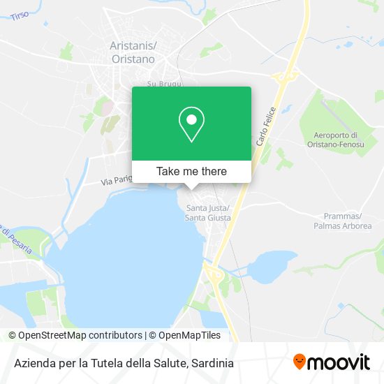 Azienda per la Tutela della Salute map