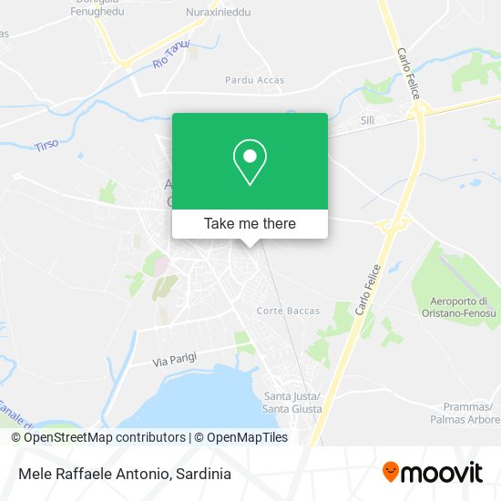 Mele Raffaele Antonio map