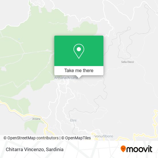 Chitarra Vincenzo map