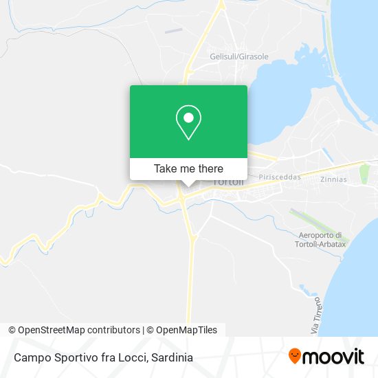 Campo Sportivo fra Locci map