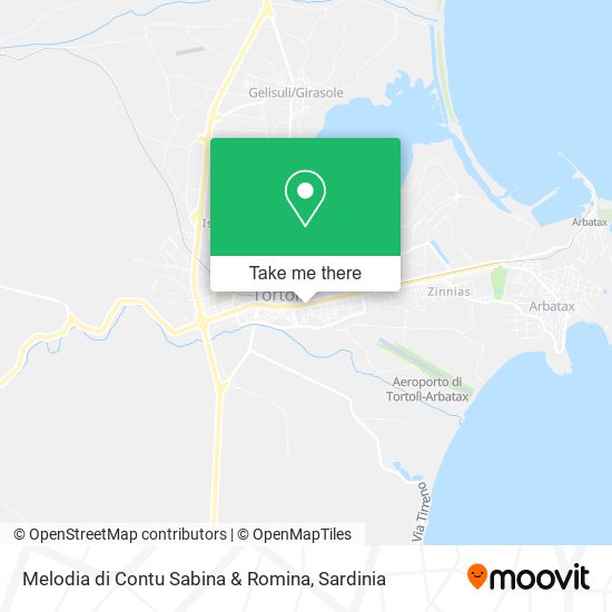 Melodia di Contu Sabina & Romina map