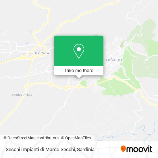 Secchi Impianti di Marco Secchi map