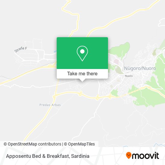 Apposentu Bed & Breakfast map