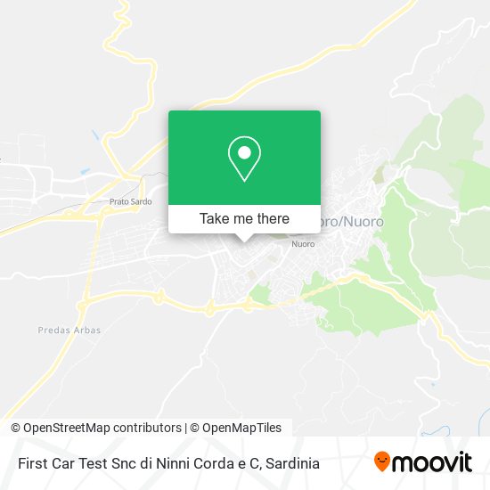 First Car Test Snc di Ninni Corda e C map