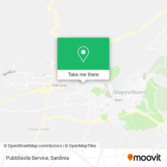 Pubblisola Service map