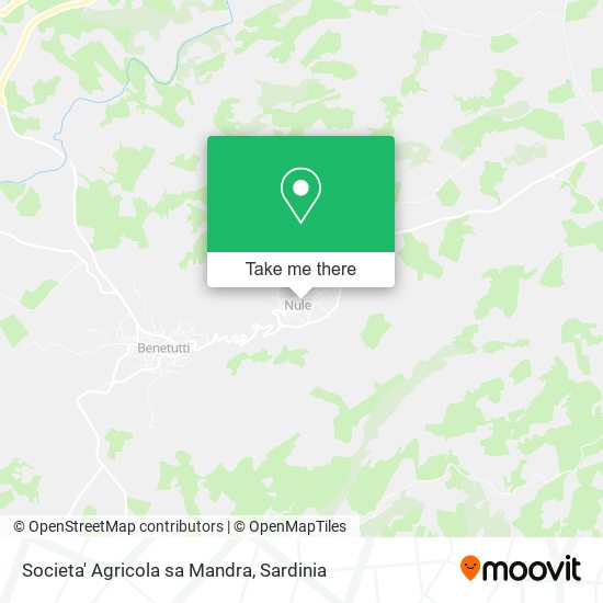 Societa' Agricola sa Mandra map