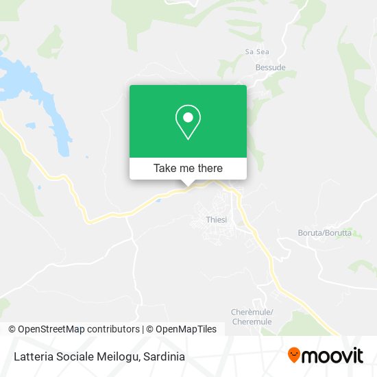 Latteria Sociale Meilogu map