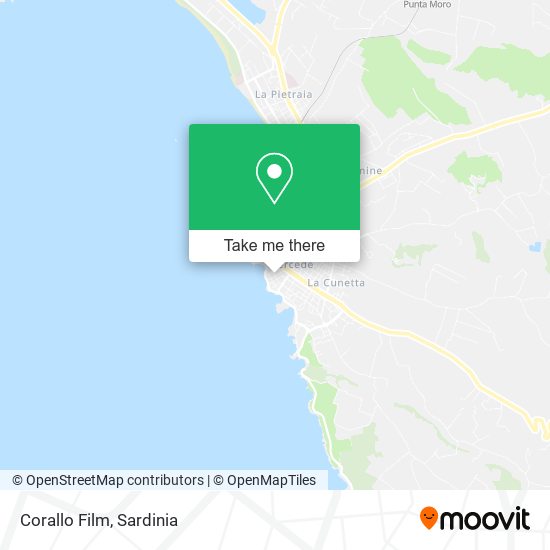 Corallo Film map