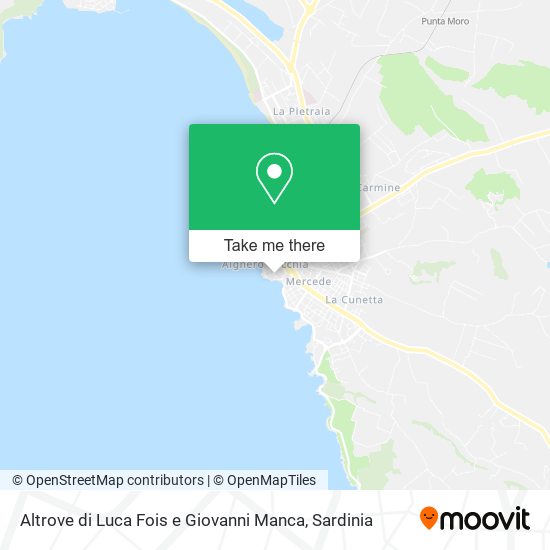 Altrove di Luca Fois e Giovanni Manca map