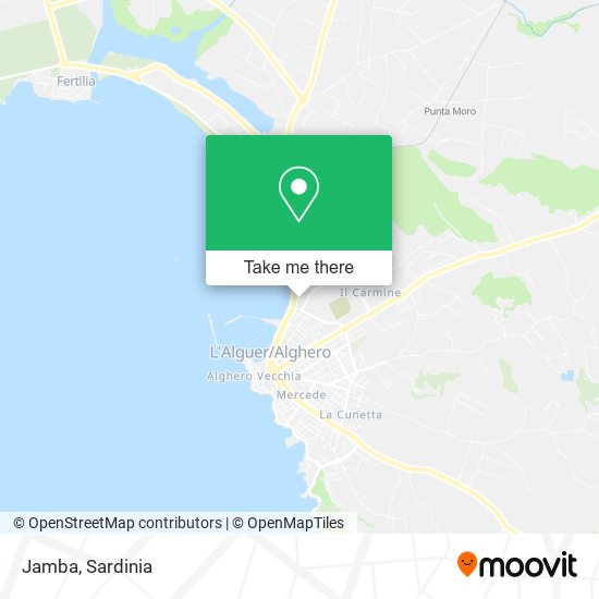 Jamba map