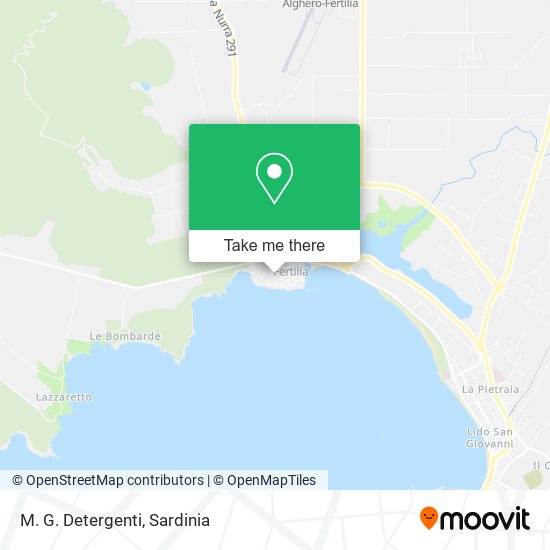 M. G. Detergenti map
