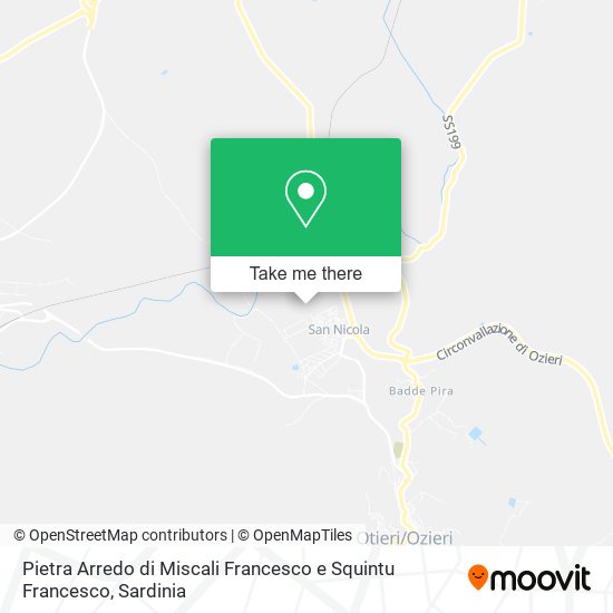 Pietra Arredo di Miscali Francesco e Squintu Francesco map