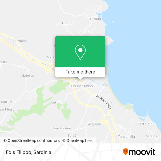 Fois Filippo map
