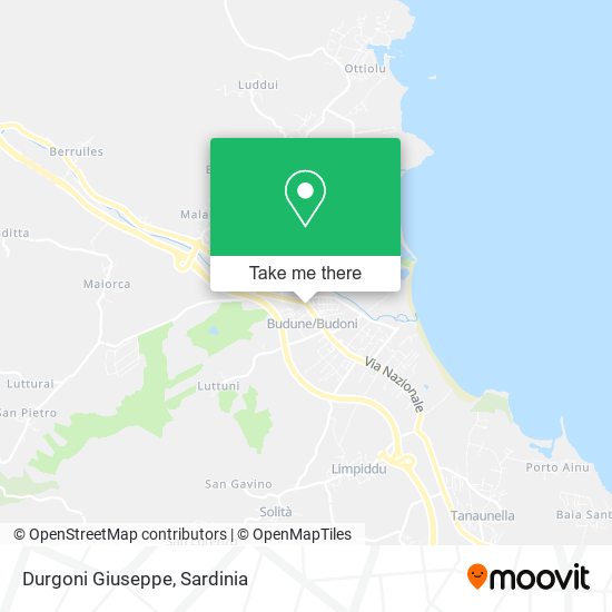 Durgoni Giuseppe map