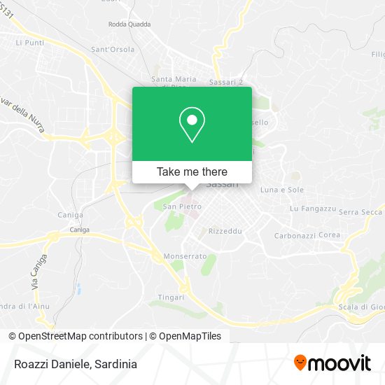 Roazzi Daniele map