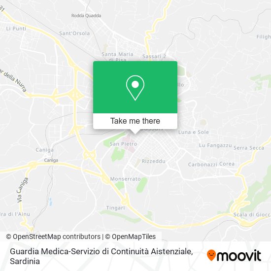 Guardia Medica-Servizio di Continuità Aistenziale map