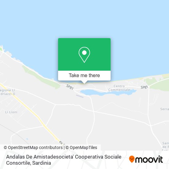 Andalas De Amistadesocieta' Cooperativa Sociale Consortile map