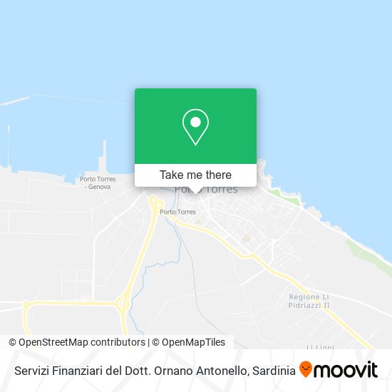 Servizi Finanziari del Dott. Ornano Antonello map